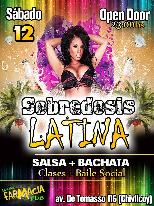 SOBREDOSIS LATINA se muda a los SABADOSSS !!