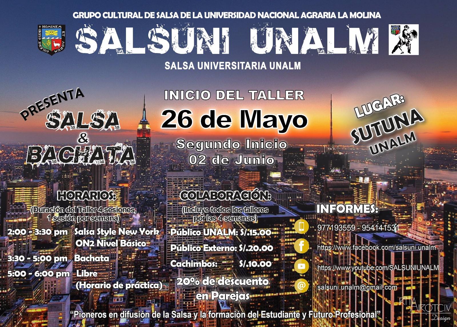 Taller Salsuni: Salsa y Bachata