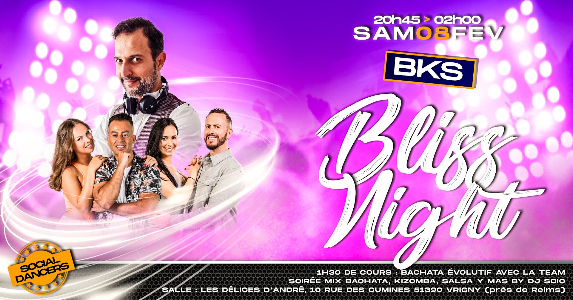 BLISS NIGHT -4 - VRIGNY (REIMS)