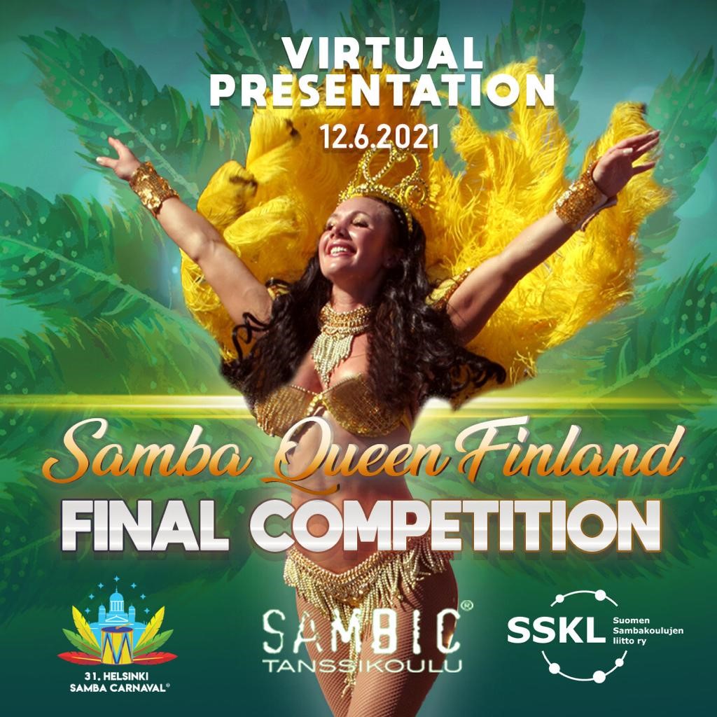 Samba Queen Finland® - Final Competition 2021-virtuaalitapahtuma