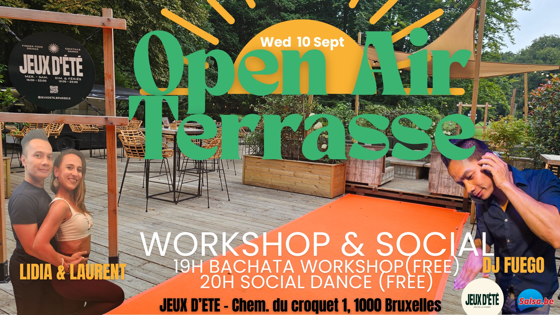 Open Air workshop & Social Jeux d'été