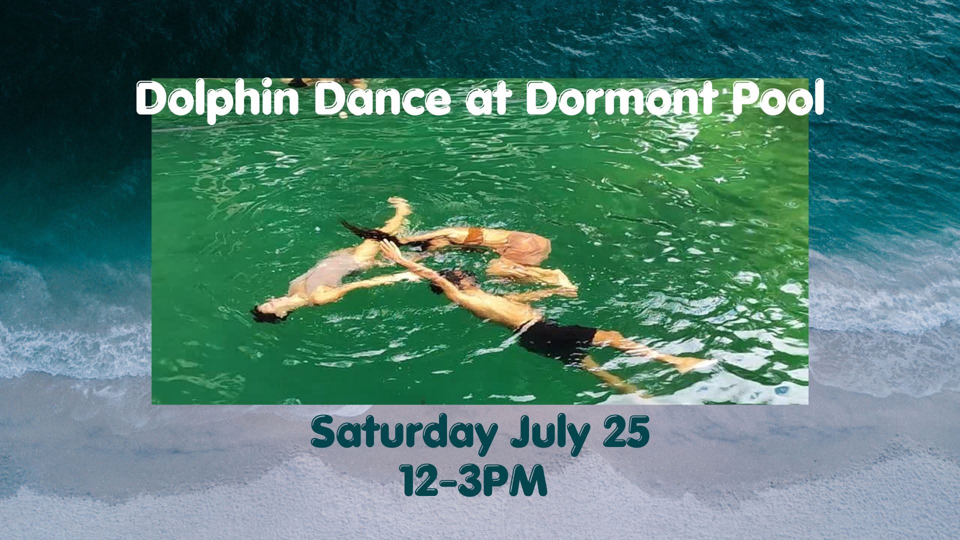 Dolphin Dance at Dormont Pool!