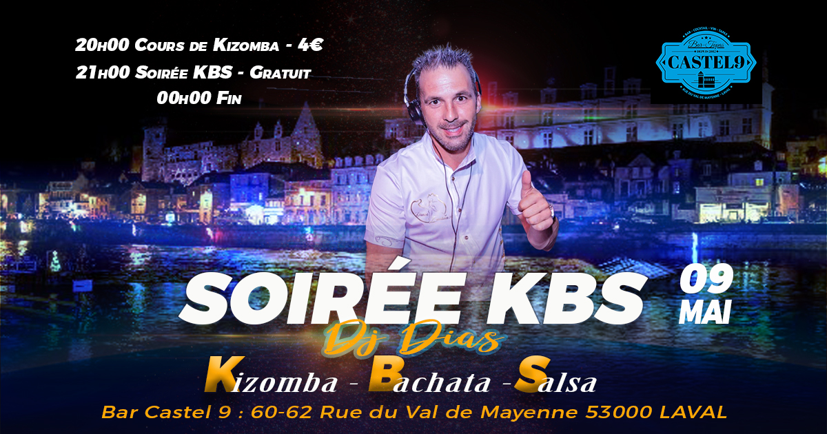KBS DANSE AU CASTEL 9 LAVAL - mardi - 09 05 2023