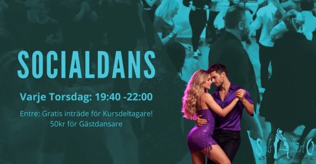 Socialdans i Norrköping Varje Torsdag!