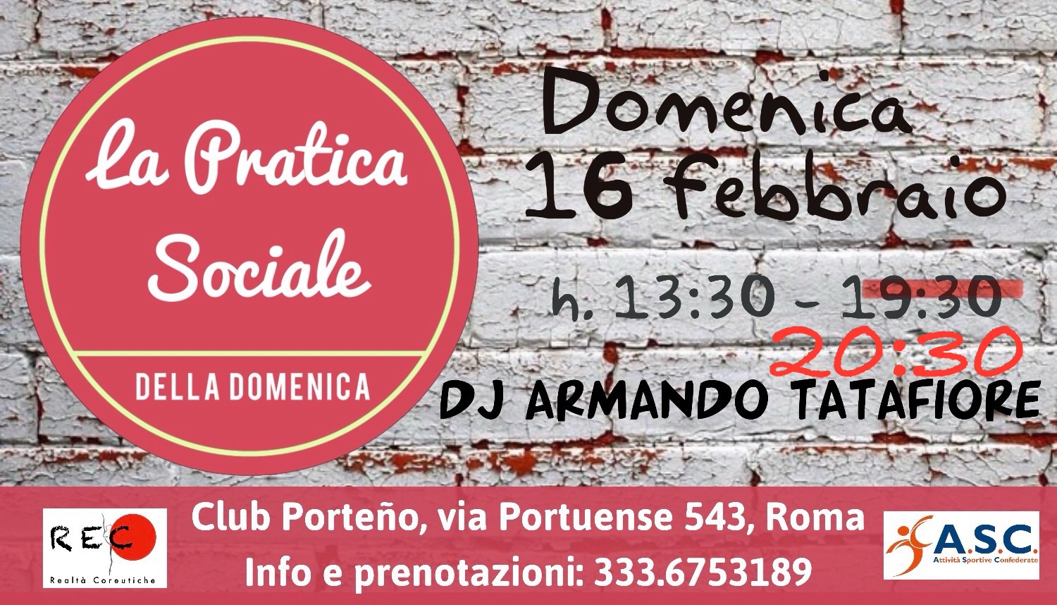 La Pratica Sociale di domenica 16 febbraio!