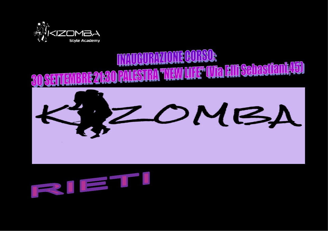 INAUGURAZIONE CORSO di KIZOMBA RIETI