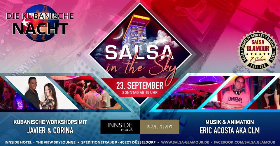 Salsa Glamour In The Sky "Die Kubanische Nacht" - einfach Spaß !