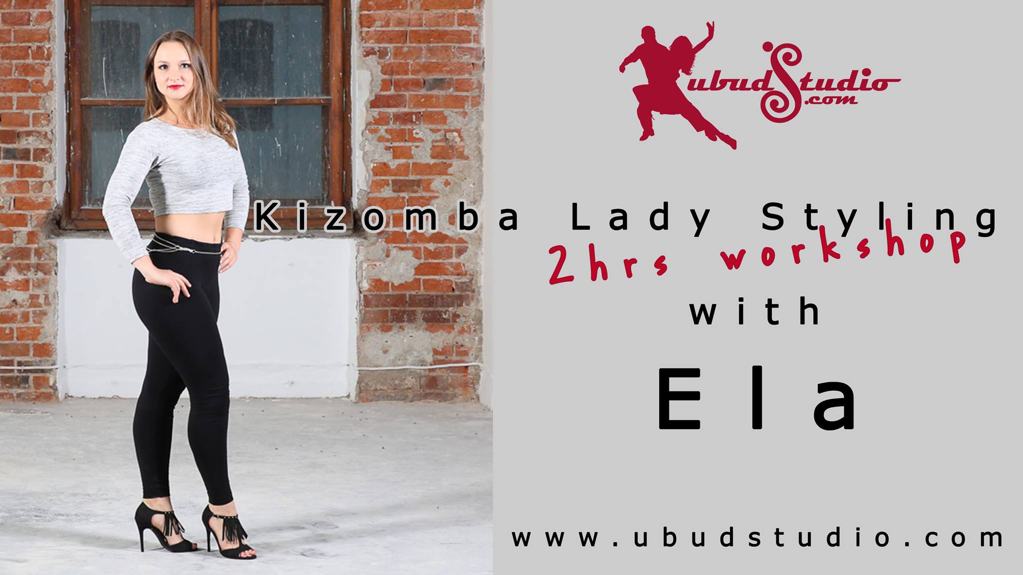 2hrs Kizomba lady styling workshop with Ela