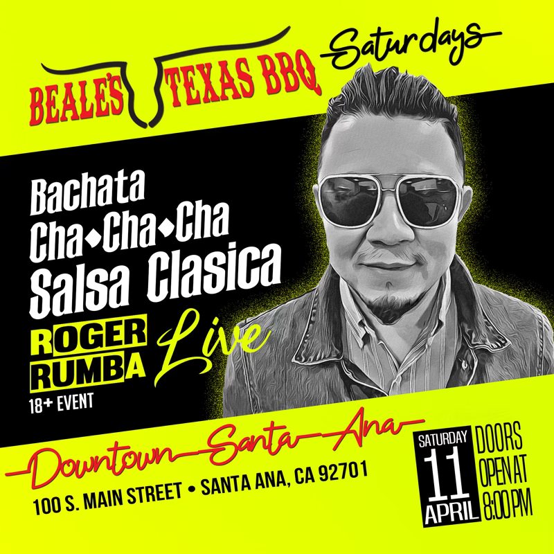 Salsa Clasica Bachata Saturdays at Beale's Texas BBQ
