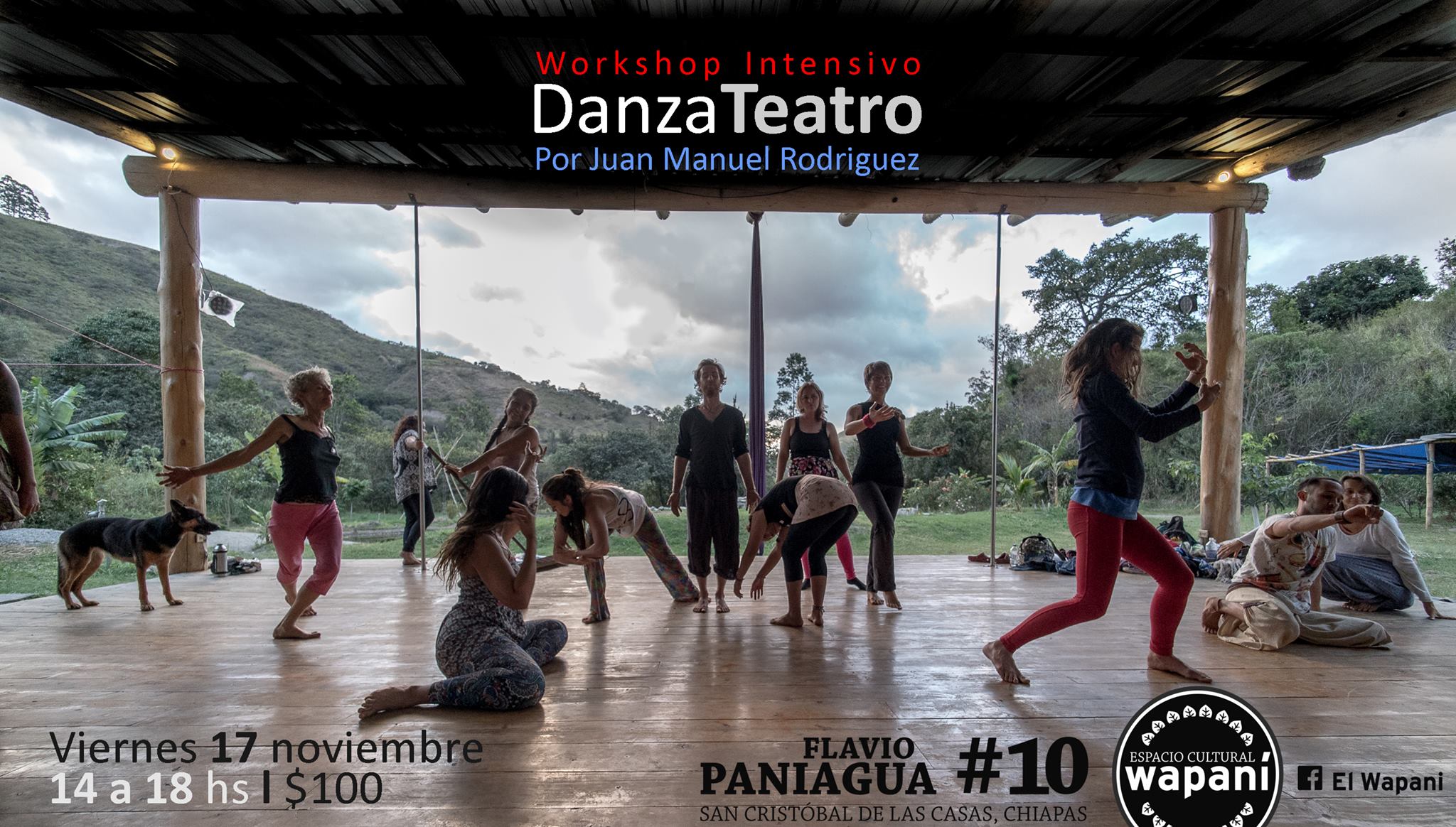 Workshop Intensivo de DanzaTeatro en Wapani