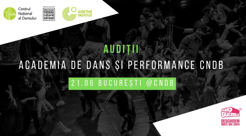 Academia de dans și performance CNDB :: Audiție București