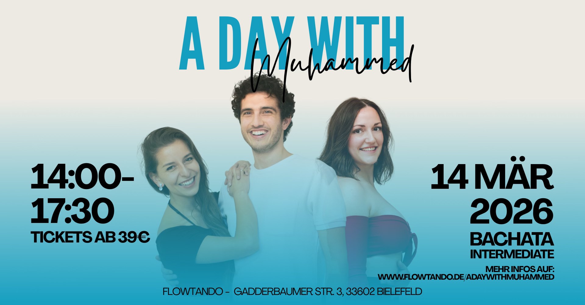A Day With Muhammed - Bachata Bootcamp Day!