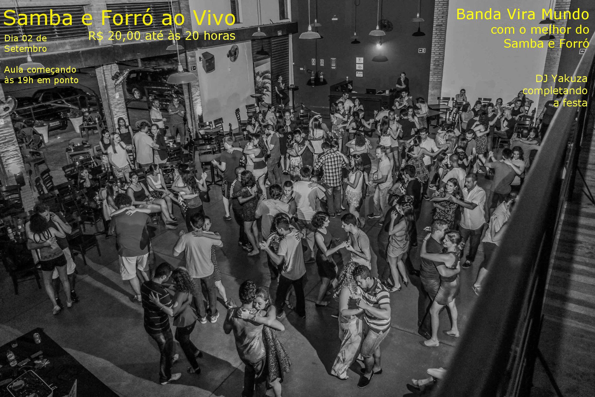 Samba e Forró ao Vivo