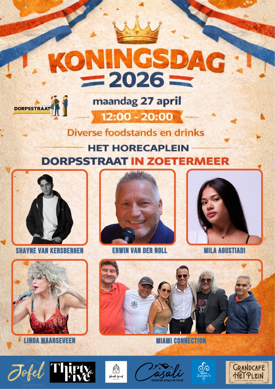 Koningsdag Horecaplein Dorpsstraat