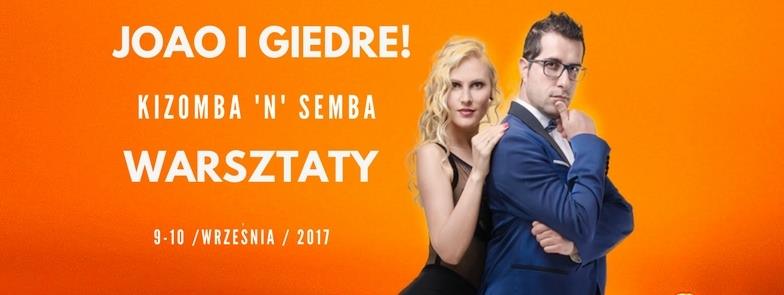 Joao i Giedre w La Rosa Negra. Warsztaty Kizomba Semba