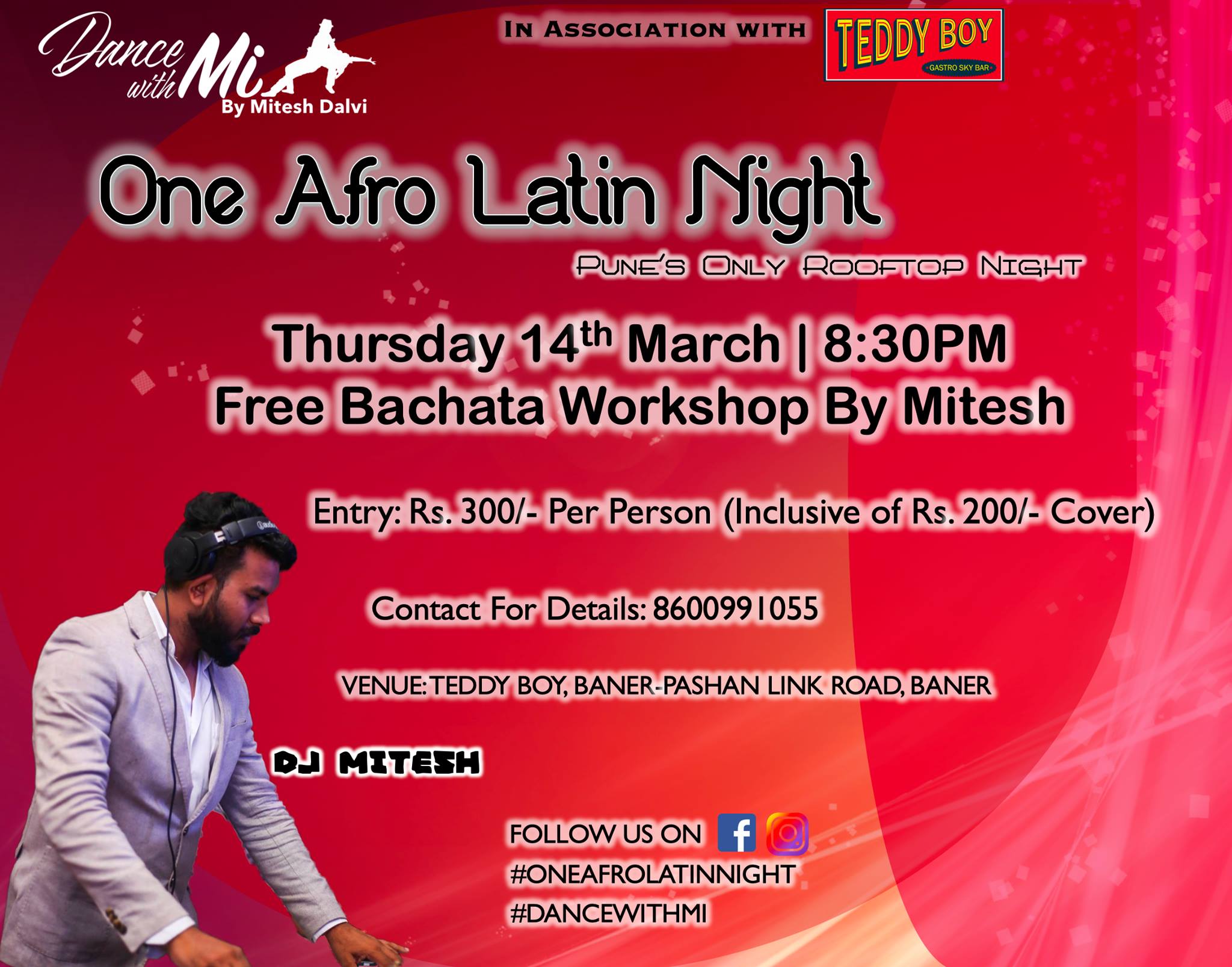 One Afro Latin Night - 14th March