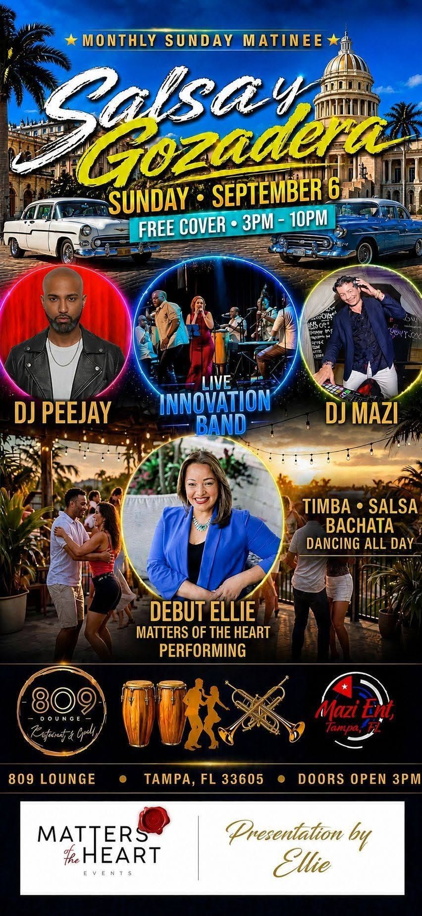 Salsa y Gozadera @809 Matinee