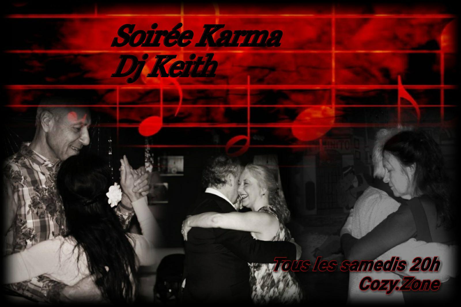Cosy les Samedis Soirée Karma à 20h