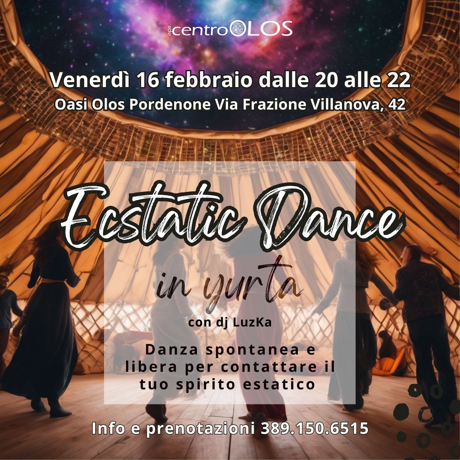 Danze Estatiche in Yurta