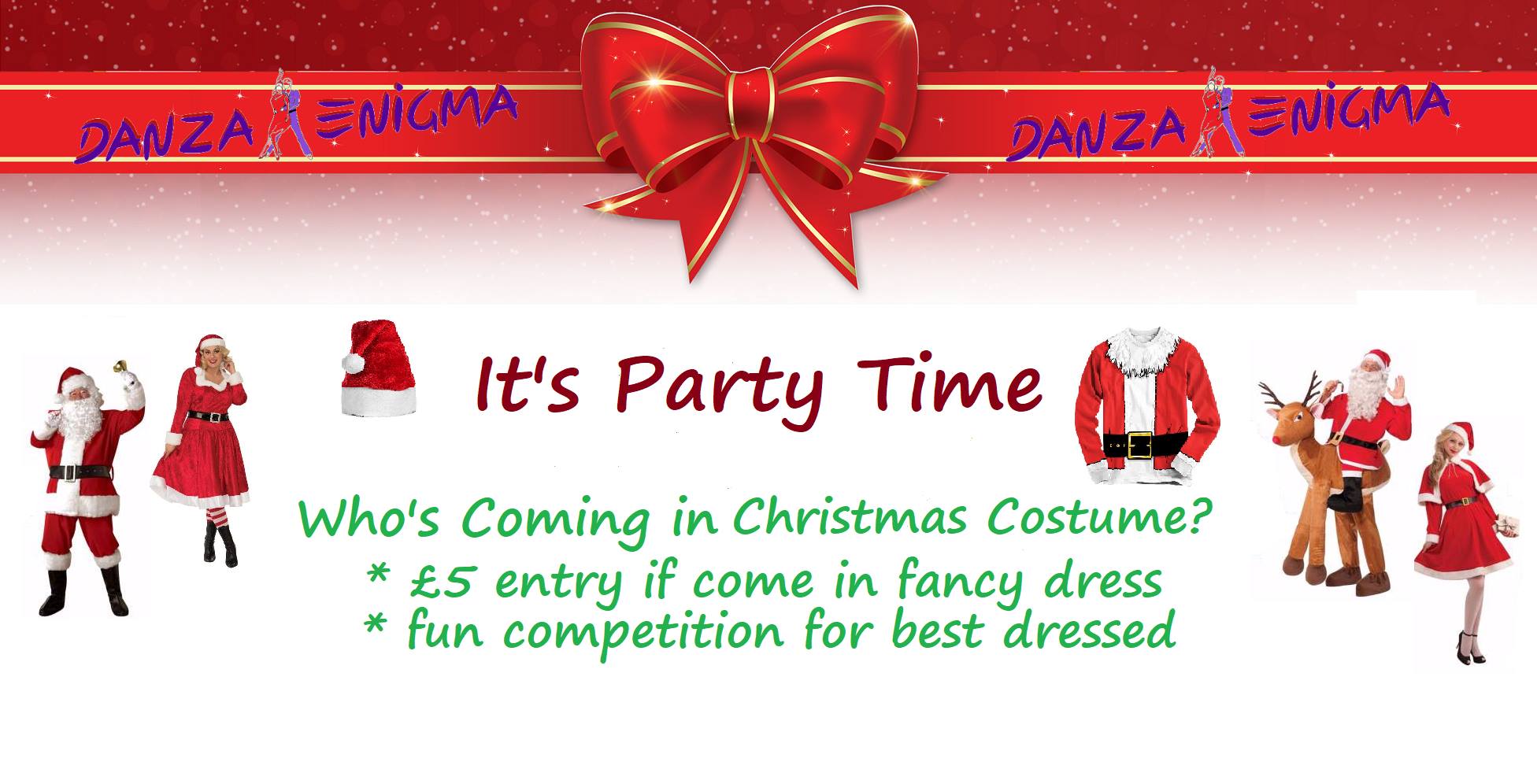 Danza Enigma - Christmas Party DEC 2018 Monthly Sunday Special