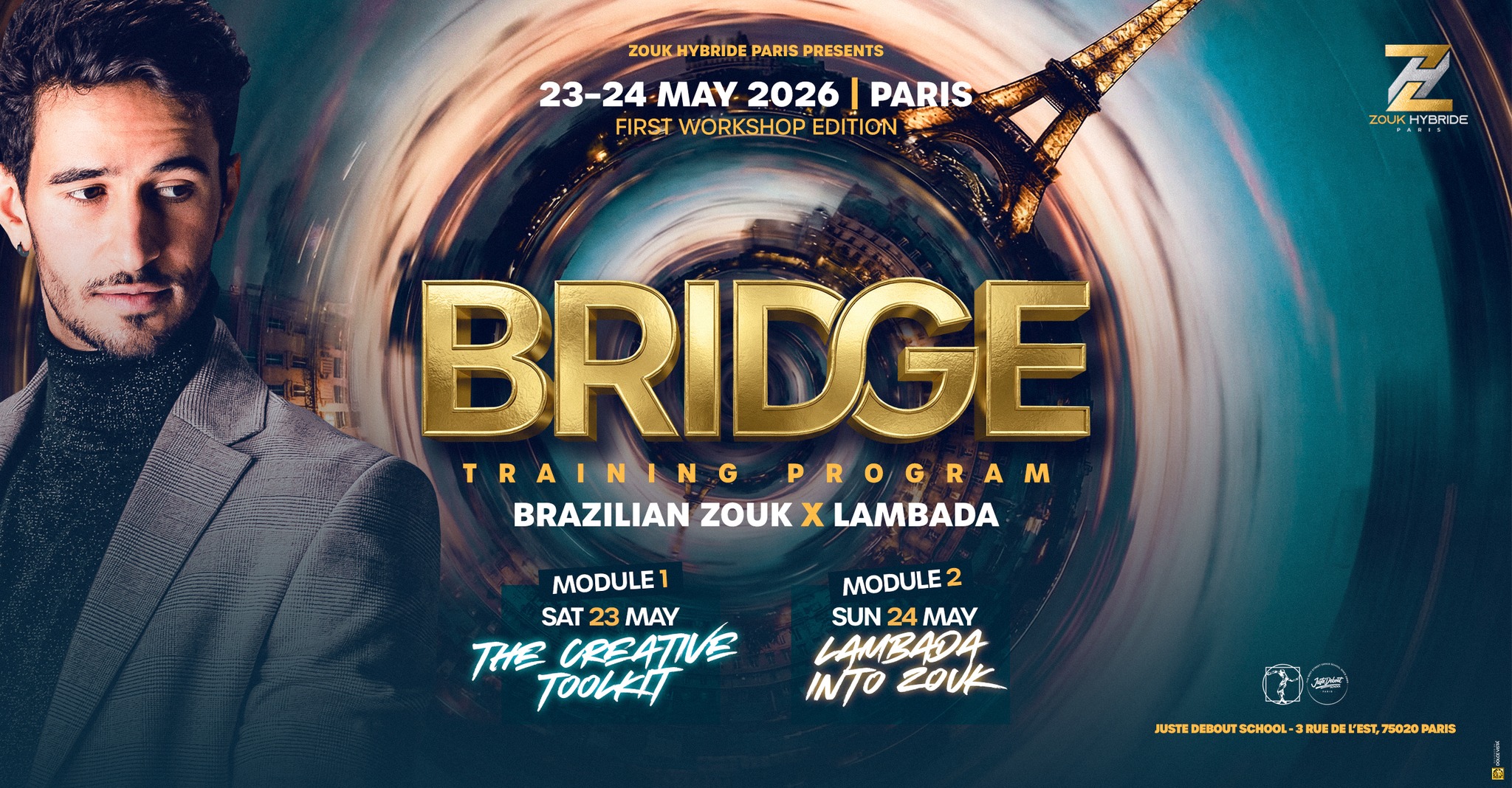 Unlock The Fusion - Zouk x Lambada BRIDGE Training Program - First Ed. in Paris