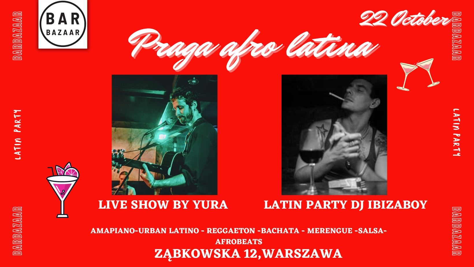PRAGA LATINA - LIVE SHOW YURA - LATIN PARTY DJ IBIZABOY