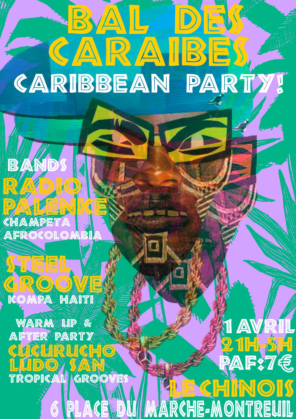 Bal des Caraïbes Caribbean Party!