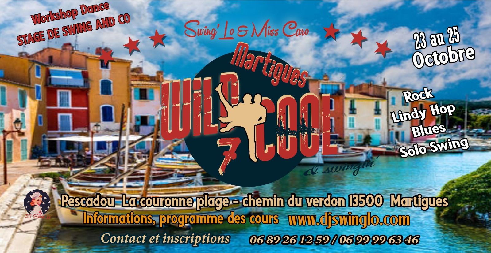 Wild Cool & Swingin ' 🔶️Martigues 🔶️ Stage de danse Rock - Swing