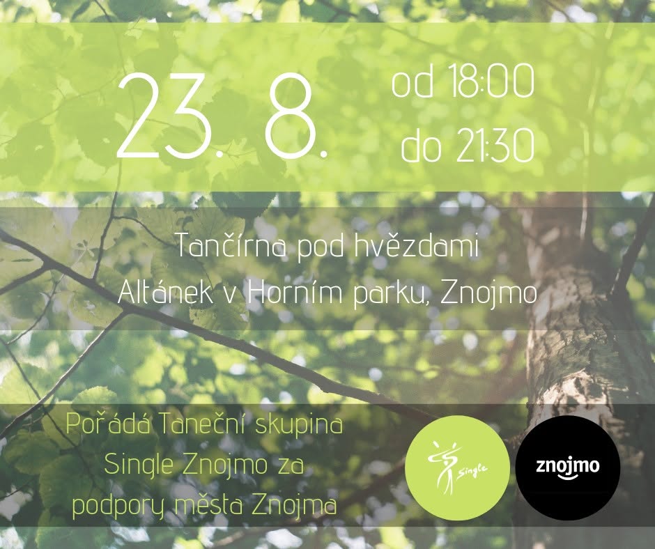 Tančírna pod hvězdami 23. srpna