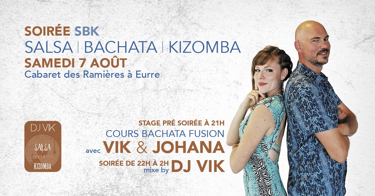 Stage de Bachata et Soirée Salsa Bachata Kizomba