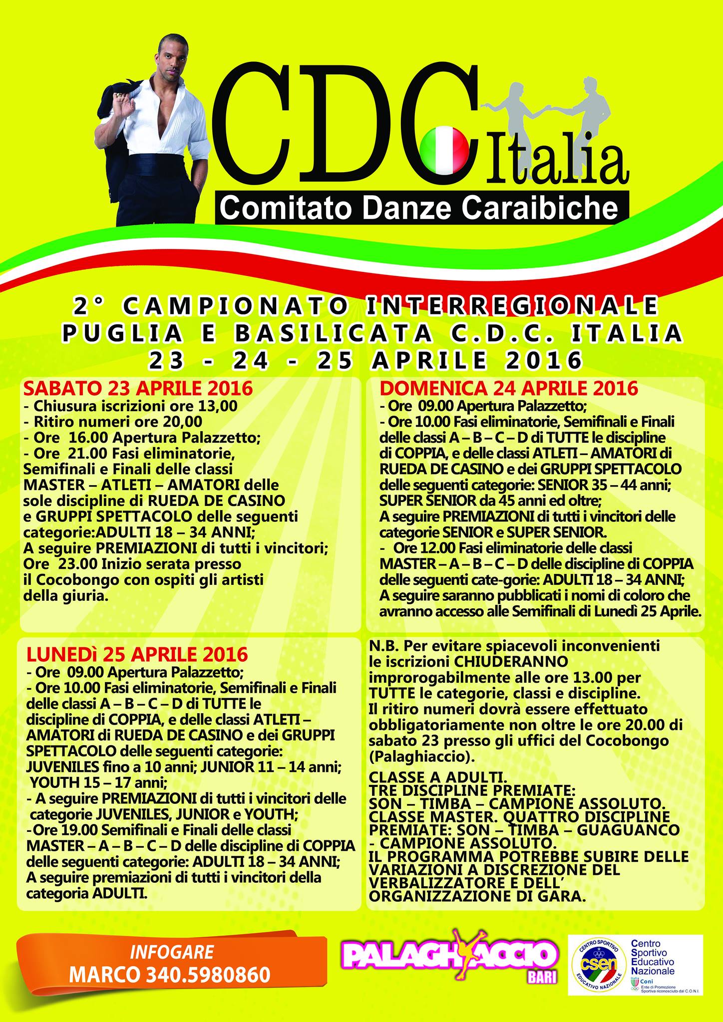 CDC Italia - 2° Campionato Interregionale Puglia & Basilicata
