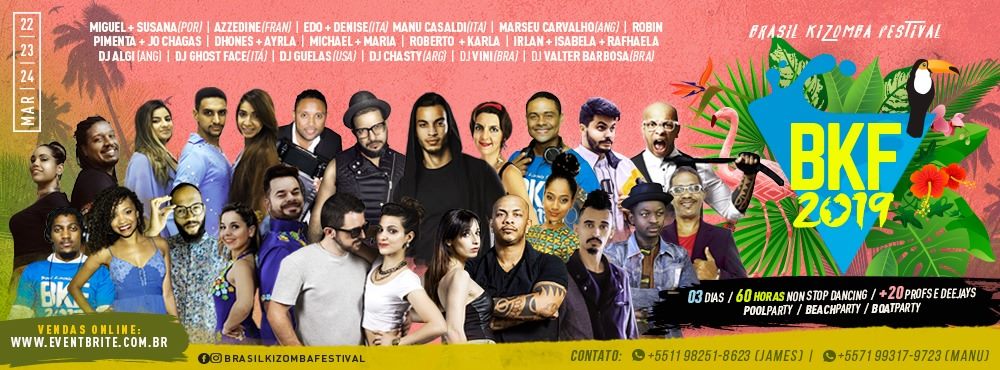 Brasil Kizomba Festival - BKF 3 22-24 Mar 2019