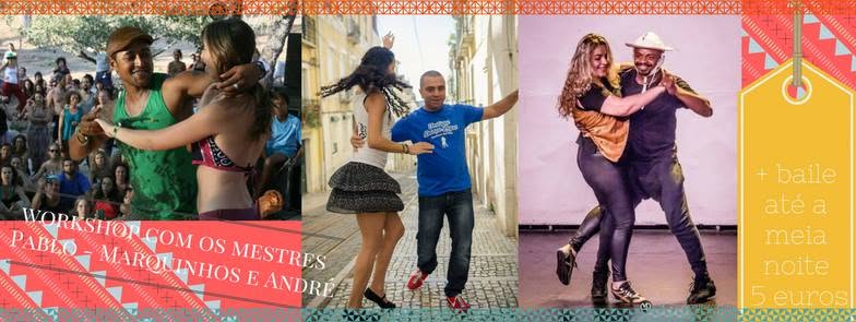 Matiné com Workshops dos Mestres e Baile