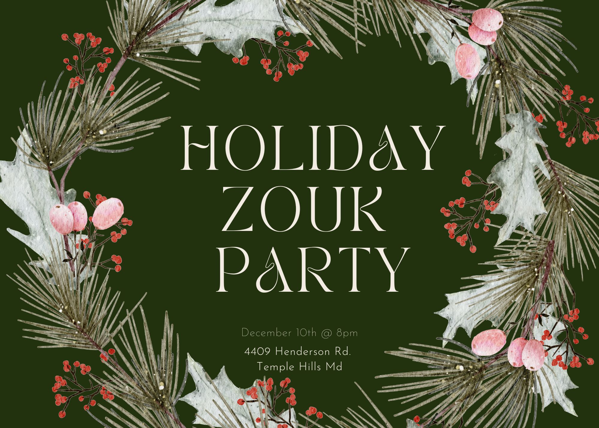 Holiday Zouk Ball
