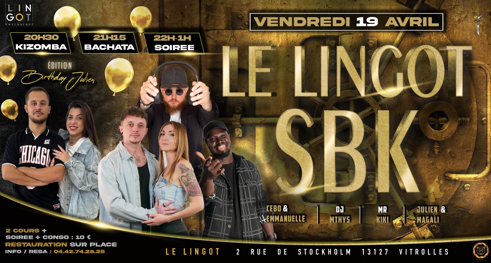 Le Lingot SBK edition Birthday Julien