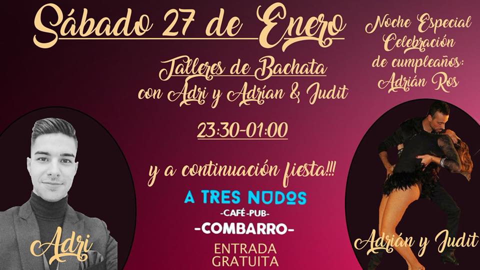 SABADO 27, NOS ACOMPAÑA ADRIAN ESPERON Y ADRIAN & JUDIT