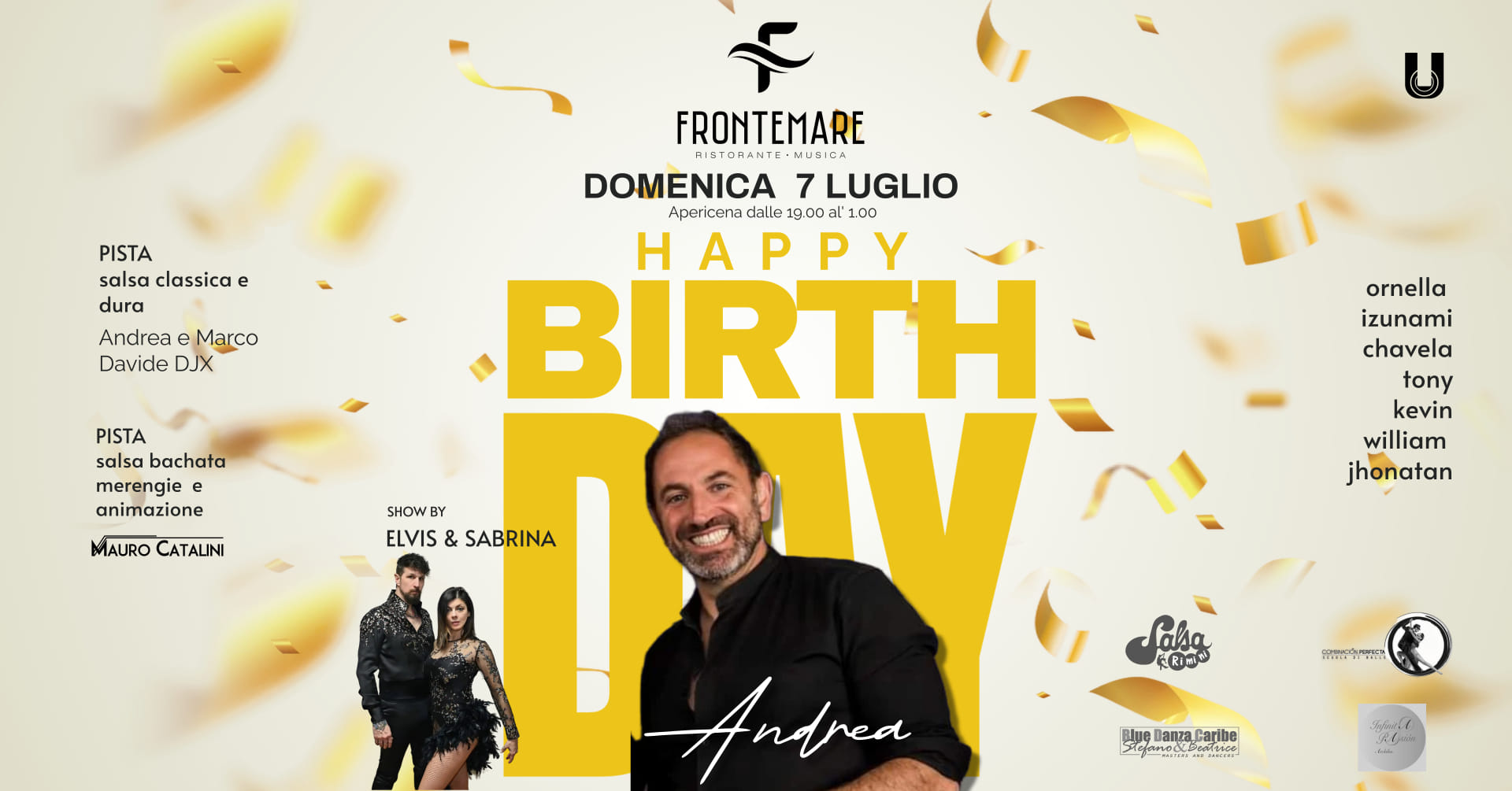 Andrea 50°aniversario @ fronte mare