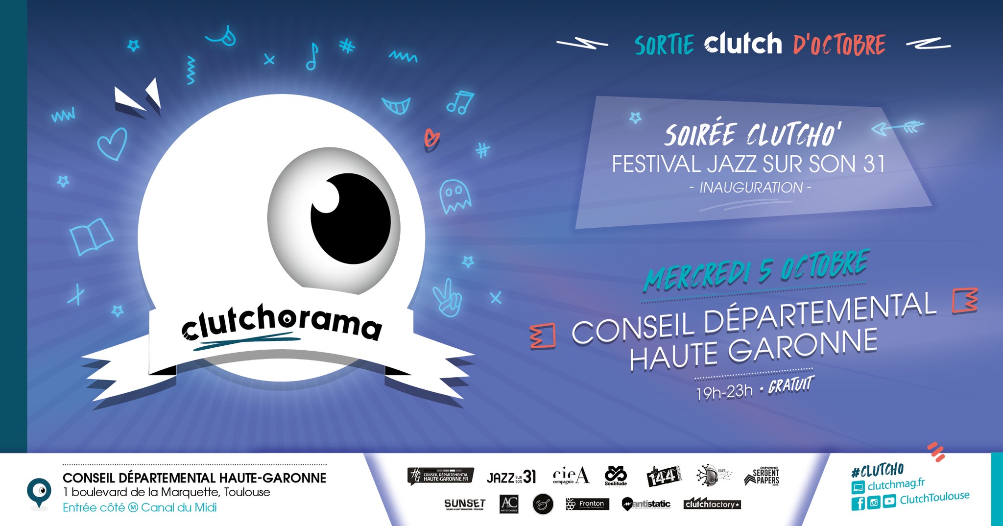 Soirรฉe Clutcho' : Inauguration Jazz sur son 31 !