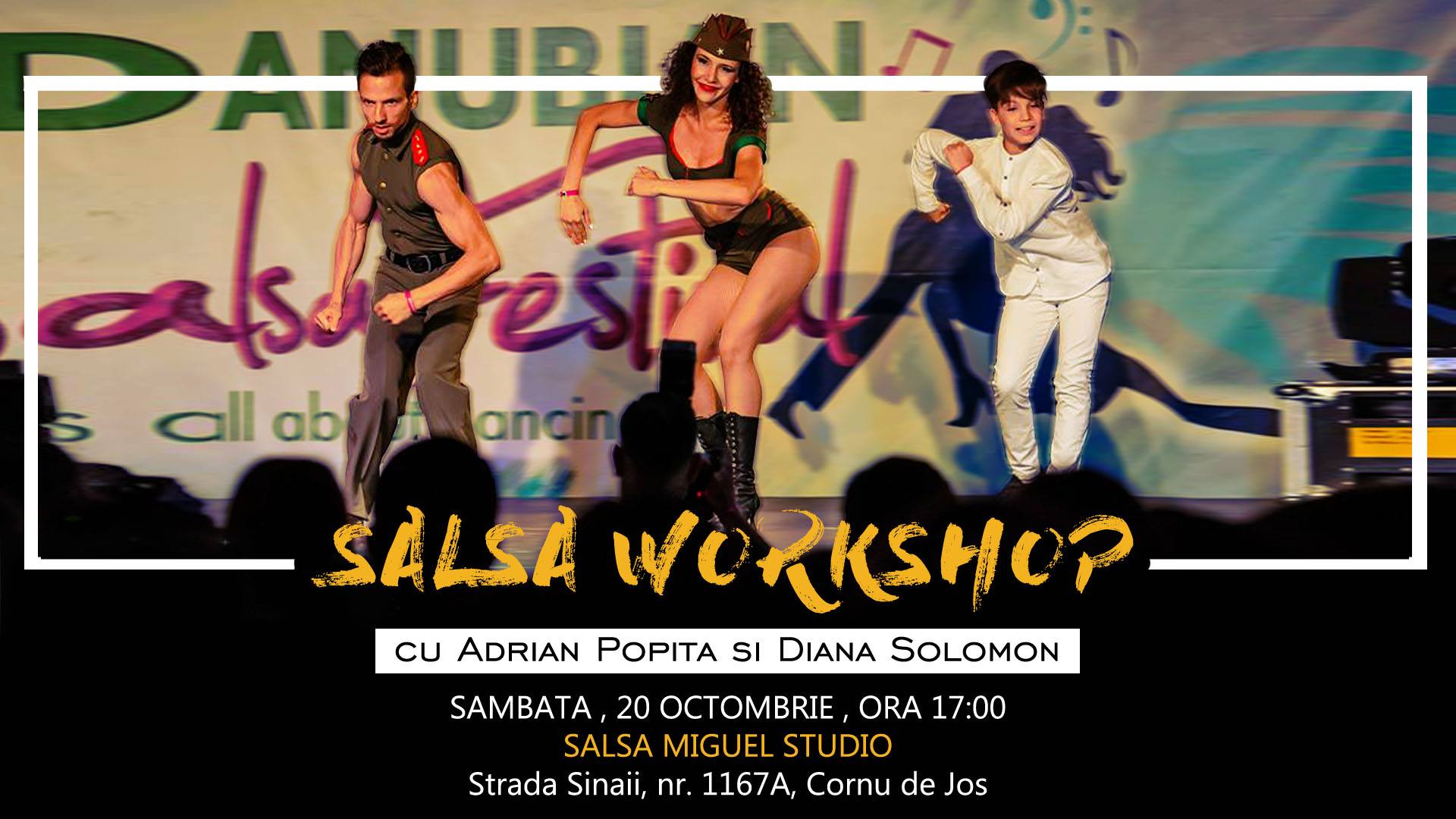 Salsa Workshop la Campina - Adrian Popita & Diana Solomon