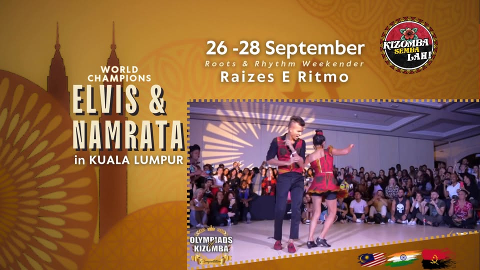 ELVIS & NAMRATA in KL-Raรญzes e Ritmos Phase 1
