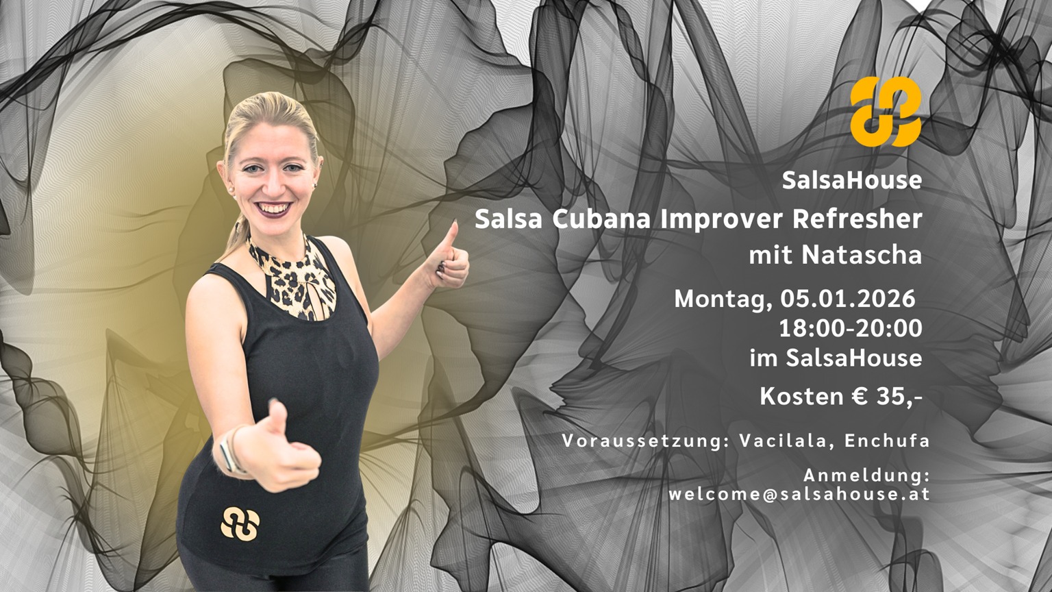 Salsa Cubana Improver Refresher mit Natascha