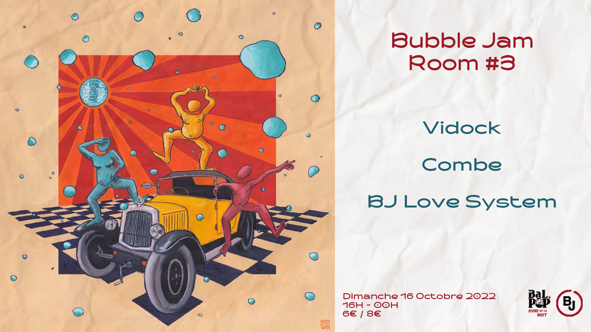 Bubble Jam Room #3 w Vidock & Combe