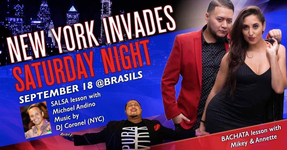 NYC INVADES SATURDAYS @ BRASIL’S