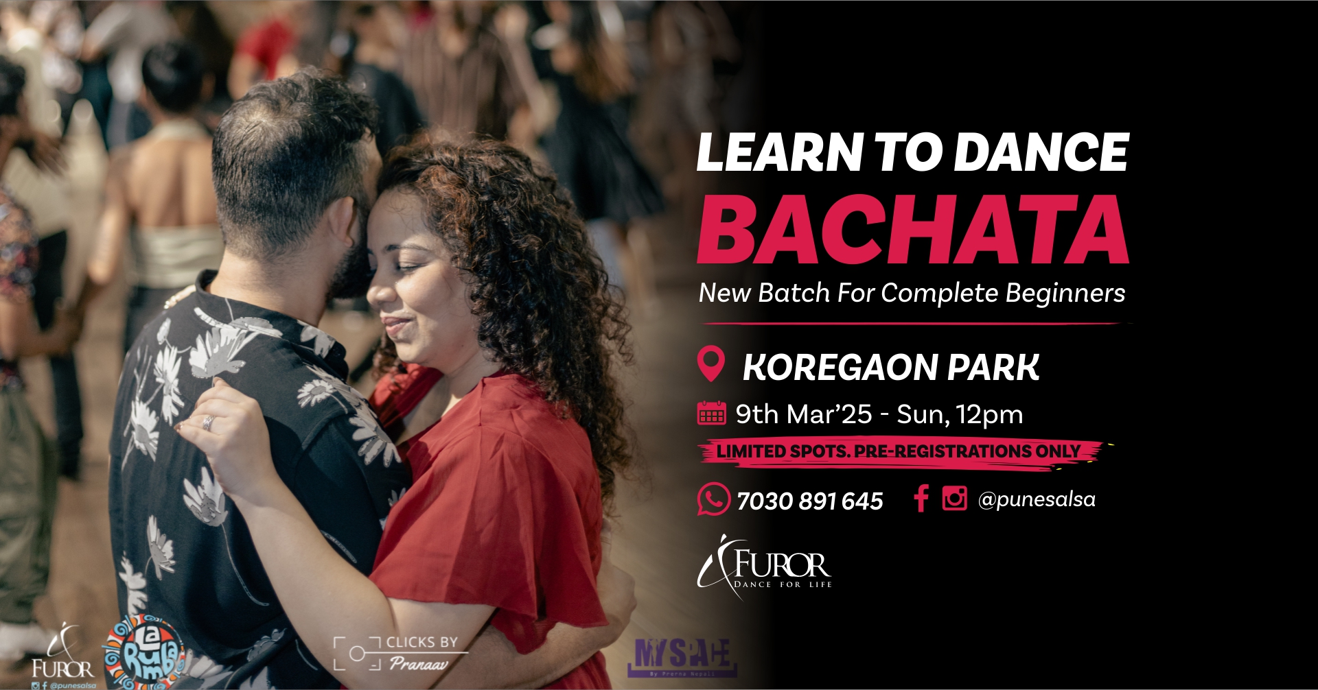 Bachata in Koregaon Park - New Beginner Batch