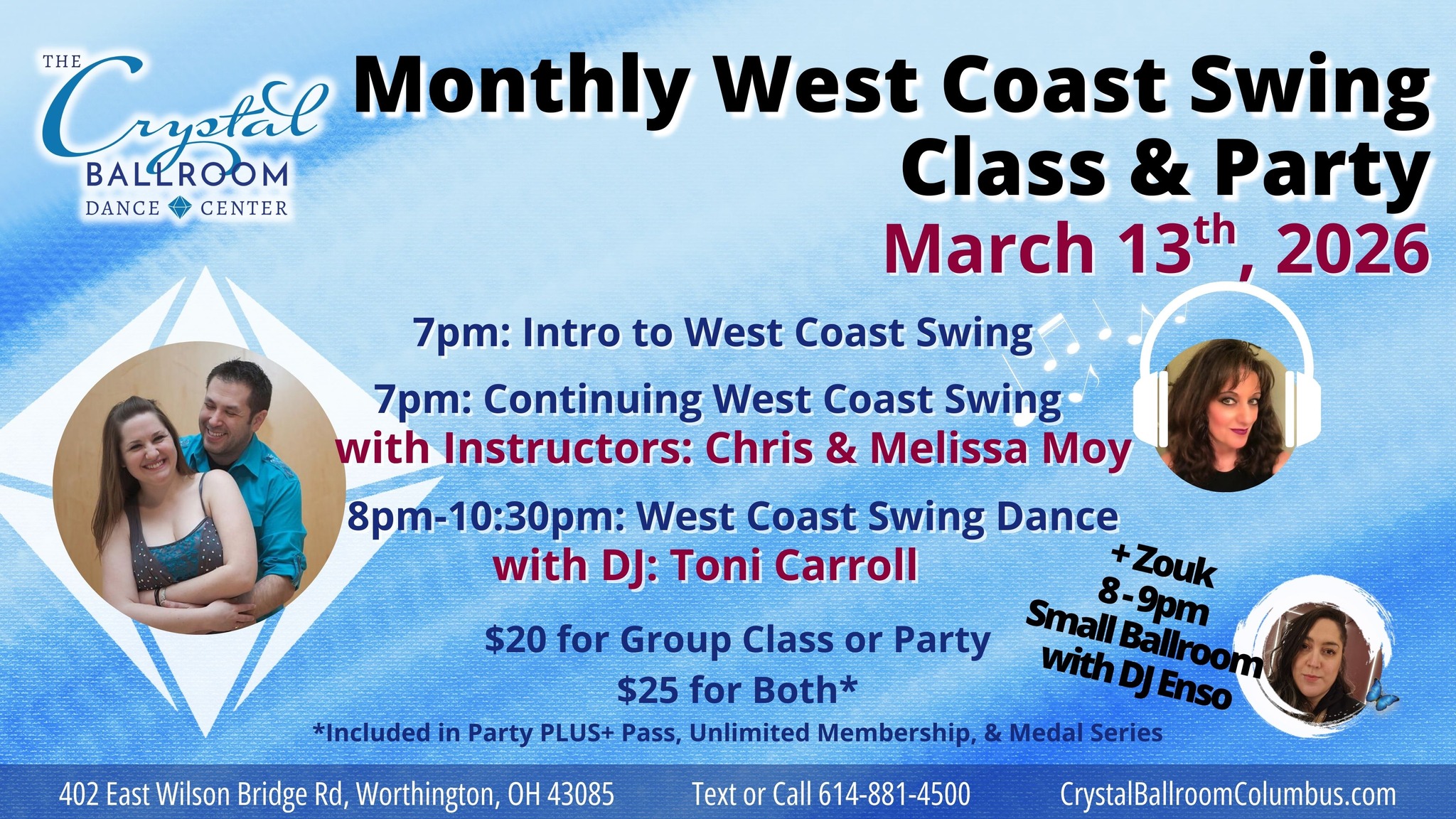 West Coast Swing Class & Party