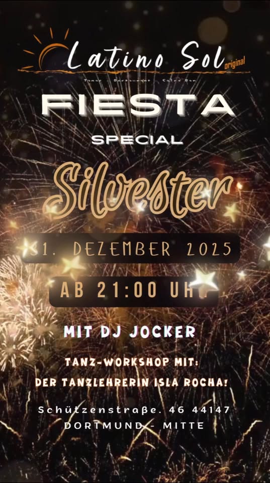 Special Silvester Party 2025 in Latino Sol Original