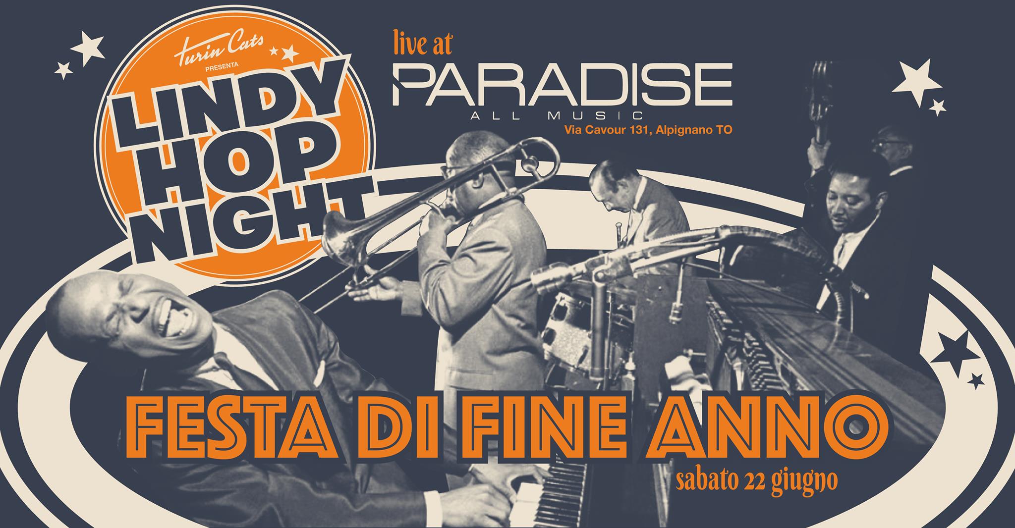 The big Saturday Lindy Hop night & Festa di Fine Anno Turincats
