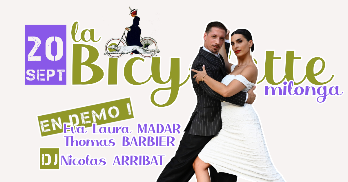 La Bicyclette milonga - Eva et Thomas EN DÉMO !