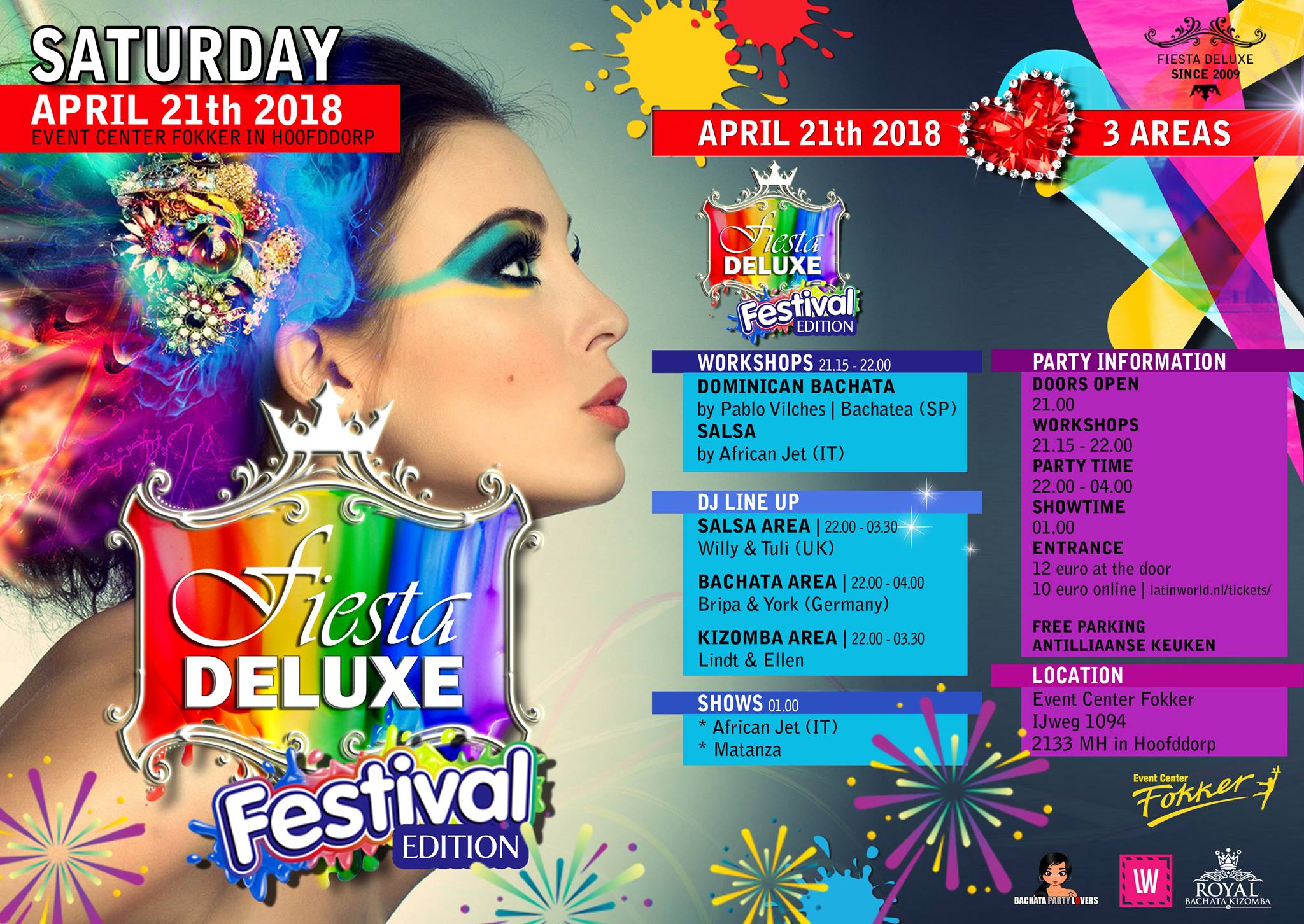 Fiesta Deluxe - Festival Edition (3 AREAS)