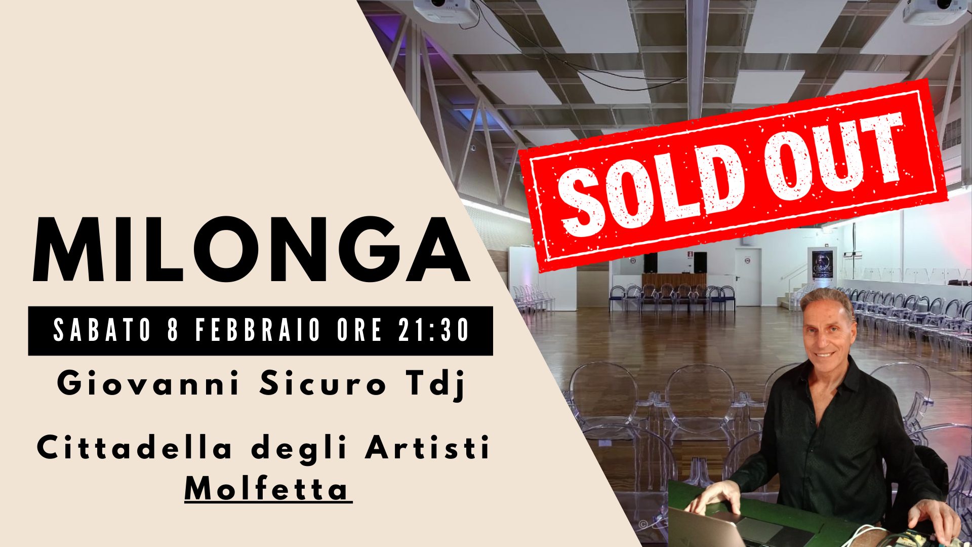 Milonga alla Cittadella degli Artisti - SOLD OUT -